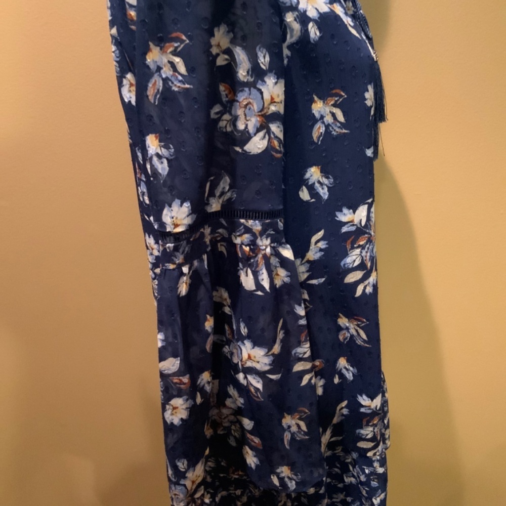 White House Black Market blue Dress women size XS‎ Like new - Picture 7 of 12